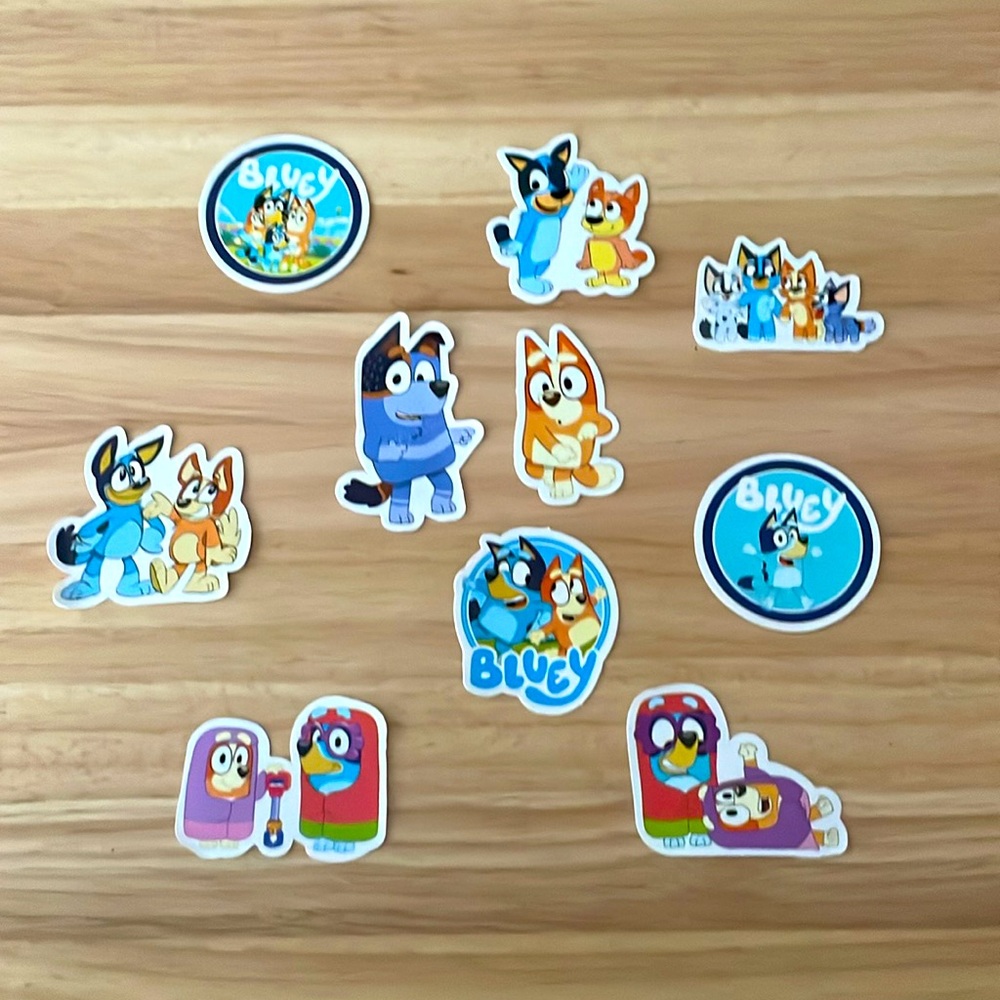 25 pc Random Bluey Sticker Pack - Picture 3 of 3